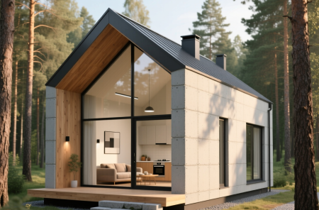 Мини дома под ключ в Москве